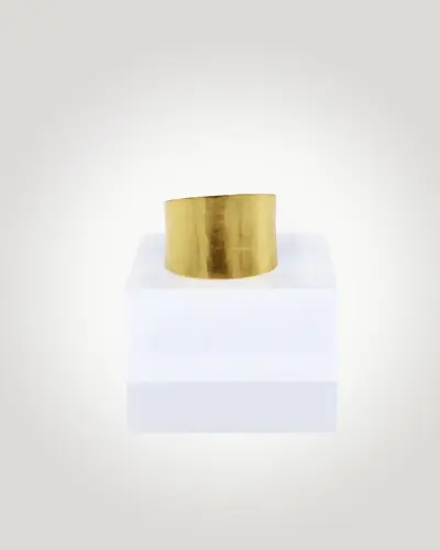 An-032-OA Anillo artesanal de diseño hecho a mano en Barcelona bañada en oro