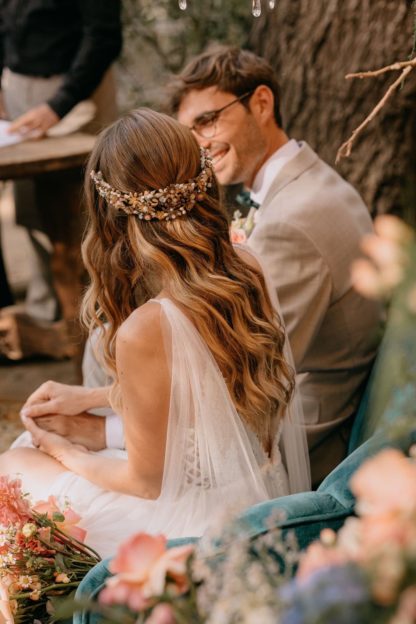 Tipos de tocado de novia bonitos, elegantes y originales